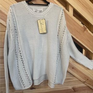 Savannah Cream Knit Sweater